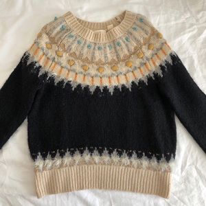 Anthropologie Sleeping on Snow Sweater